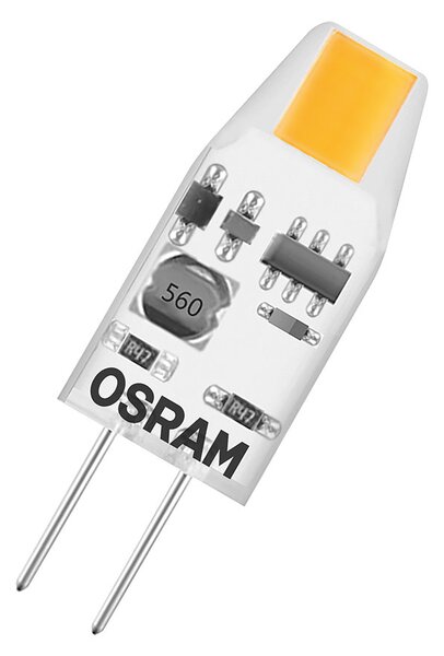 LED žárovka OSRAM PIN MICRO G4, patice G4, ekvivalent 10 W, teplá bílá 2700 K, 12 V
