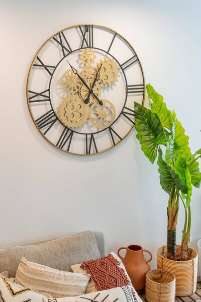 Umělá rostlina v květináči BANANA, 132 cm
