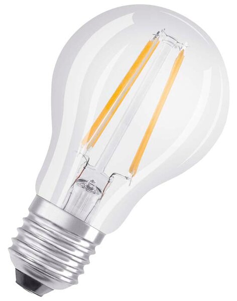 LED žárovka OSRAM Retrofit Classic A čirá, patice E27, ekvivalent 60 W, teplá bílá 2700 K, stmívatelná