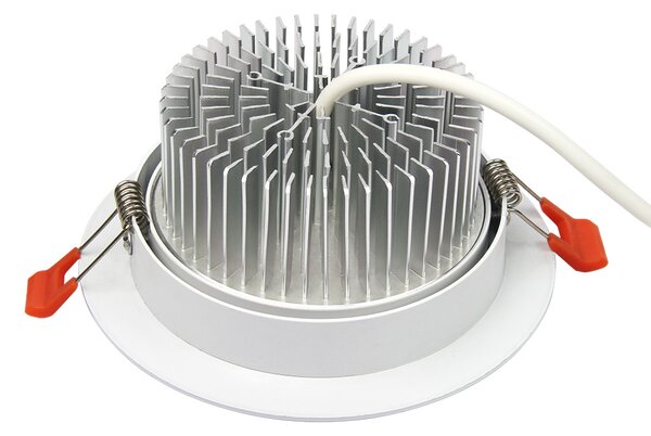 Miboxer LED zápustné svítidlo RGB+CCT Mi-light, 9W, 2.4GHz, RF ovládání, FUT062