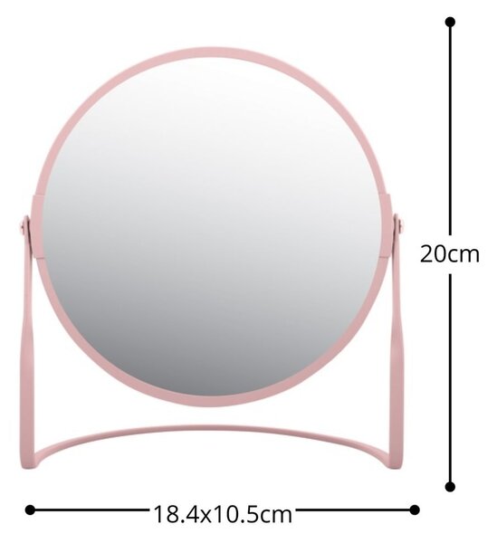 Kosmetické zvětšovací zrcadlo (zvětšení 5x) ø 18 cm Akira – Spirella