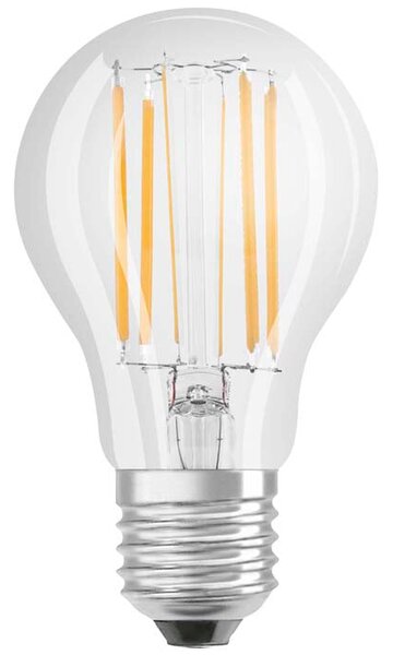 LED žárovka OSRAM Retrofit Classic A čirá, patice E27, ekvivalent 75 W, teplá bílá 2700 K, stmívatelná