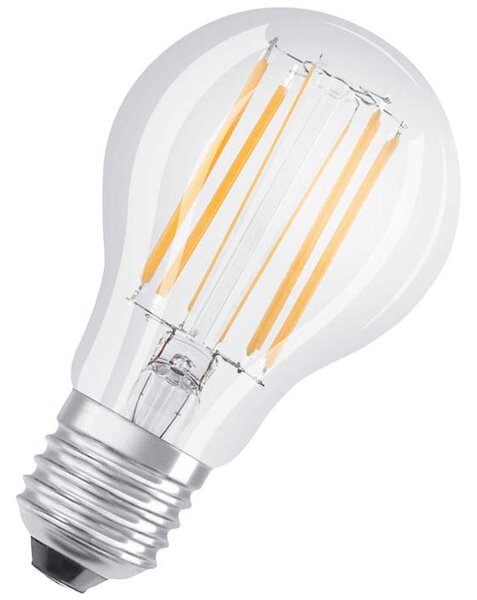 LED žárovka OSRAM Retrofit Classic A čirá, patice E27, ekvivalent 75 W, teplá bílá 2700 K, stmívatelná