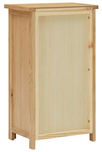 Skříňka 45 x 32 x 85 cm masivní dubové dřevo 289198