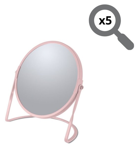 Kosmetické zvětšovací zrcadlo (zvětšení 5x) ø 18 cm Akira – Spirella
