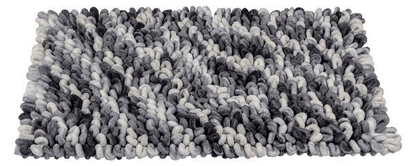 Šedomodrá textilní koupelnová předložka 60x90 cm Lerici – Wenko