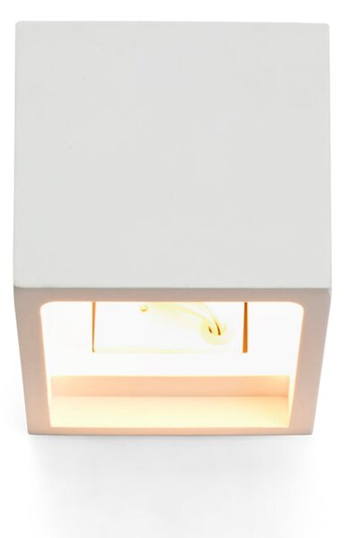 Nástěnné svítidlo JACK SQ, sádrová, patice G9, 5 W