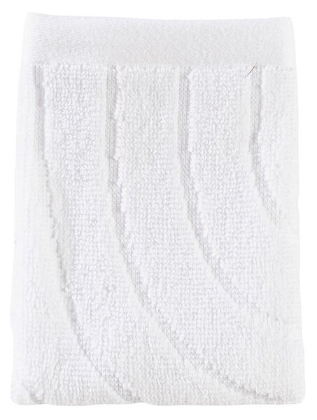 Bílý froté bavlněný ručník 30x30 cm Time – Zone