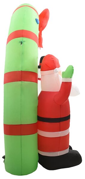 Vánoční nafukovací Santa a sněhulák brána LED 300 x 90 x 223 cm 289303