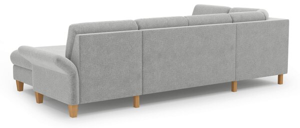 SEDACÍ SOUPRAVA, textil, světle šedá Sit & More - Sedací soupravy, Online Only