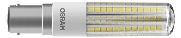 LED žárovka OSRAM Special slim čirá, patice B15d, ekvivalent 60 W, teplá bílá 2700 K