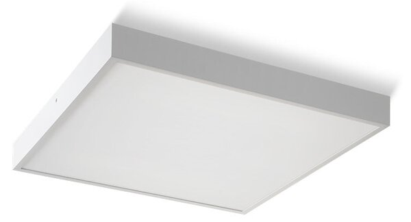 Přisazené nástěnné LED svítidlo STRUCTURAL LED 55x55, bílé, 48 W, teplá bílá 3000 K