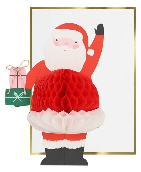 Vánoční přání Santa – Meri Meri