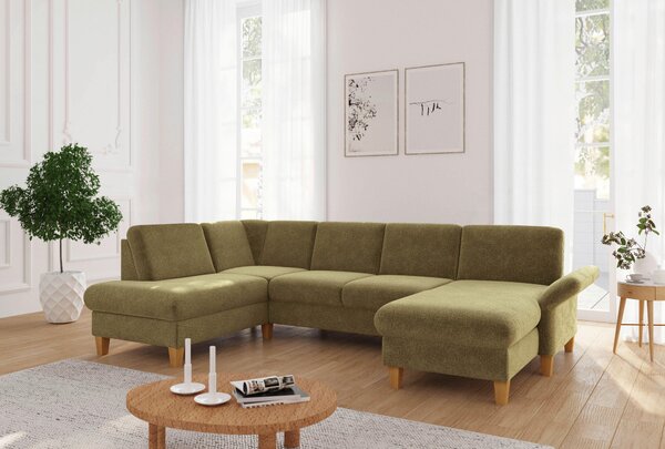 SEDACÍ SOUPRAVA, textil, olivově zelená Sit & More - Sedací soupravy, Online Only