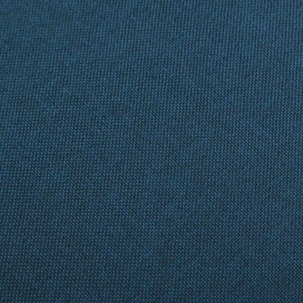 Barové židle 2 ks modré textil 289371