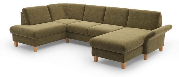 SEDACÍ SOUPRAVA, textil, olivově zelená Sit & More - Sedací soupravy, Online Only