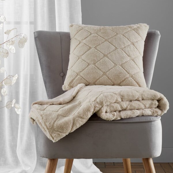 Dekorační polštář z mikroplyše 43x43 cm Cosy Diamond – Catherine Lansfield