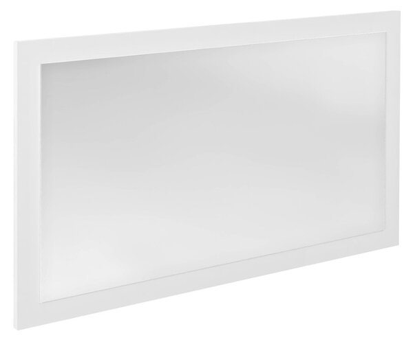 SAPHO - NIROX zrcadlo v rámu 1000x600x28 mm, bílá lesk (NX106-3030)