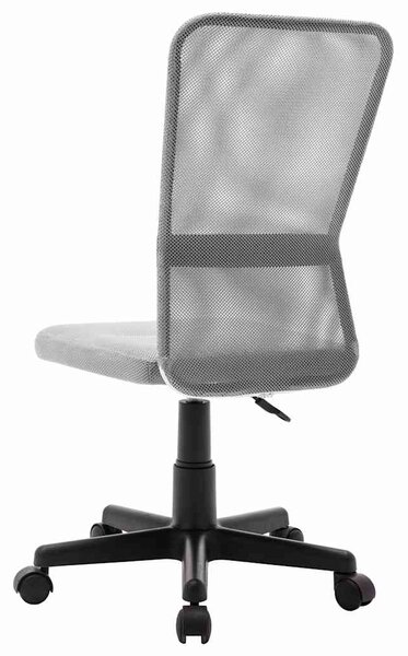 Kancelářská židle šedá 44 x 52 x 100 cm síťovina textil 289515