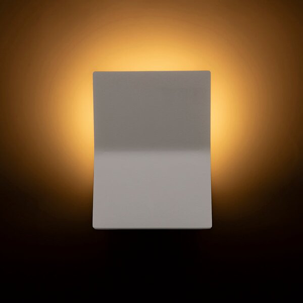 Nástěnné LED svítidlo BRUXEL 12, bílé, 6 W, teplá bílá 3000 K
