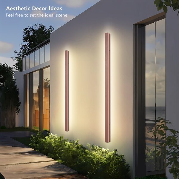 Brilagi-LED Venk. nást. svít. LINEAR LED/32W/230V 3000K IP65 140 cm hnědá CRI 90