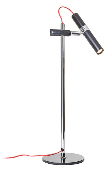 Stolní lampa VIPER TL, černá/chrom, 3 W, teplá bílá 3000 K
