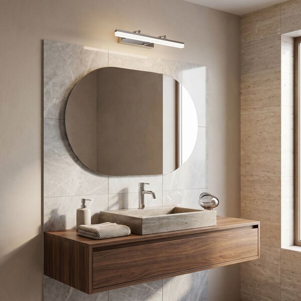 Toolight Rea, Koupelnové nástěnné LED svítidlo APP1869-1W 40cm CHROME, OSW-66025