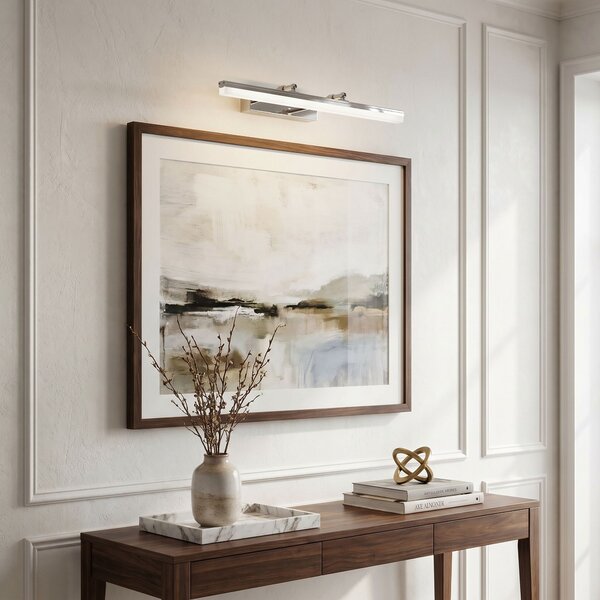 Toolight Rea, Koupelnové nástěnné LED svítidlo APP1870-1W 60cm CHROME, OSW-66026