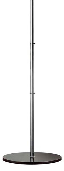 Stojací lampa VIPER FL, černá/chrom, 2× 3 W, teplá bílá 3000 K