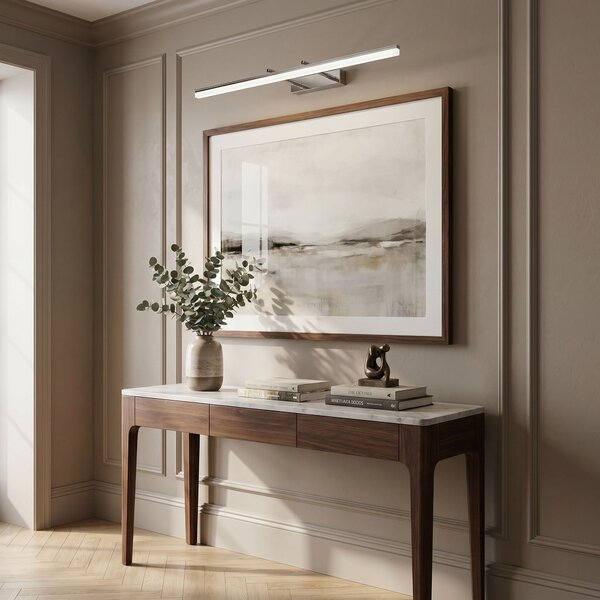Toolight Rea, Koupelnové nástěnné LED svítidlo APP1871-1W 80cm CHROME, OSW-66027