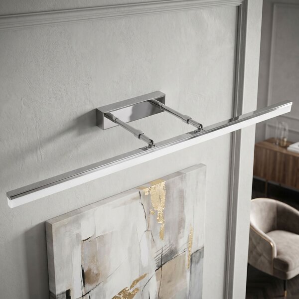Toolight Rea, Koupelnové nástěnné LED svítidlo APP1871-1W 80cm CHROME, OSW-66027