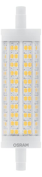LED žárovka OSRAM LINE 118mm čirá, patice R7s, ekvivalent 150 W, teplá bílá 2700 K, stmívatelná