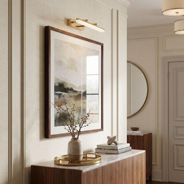 Toolight Rea, Koupelnové nástěnné LED svítidlo APP1872 40 CM GOLD, OSW-60985