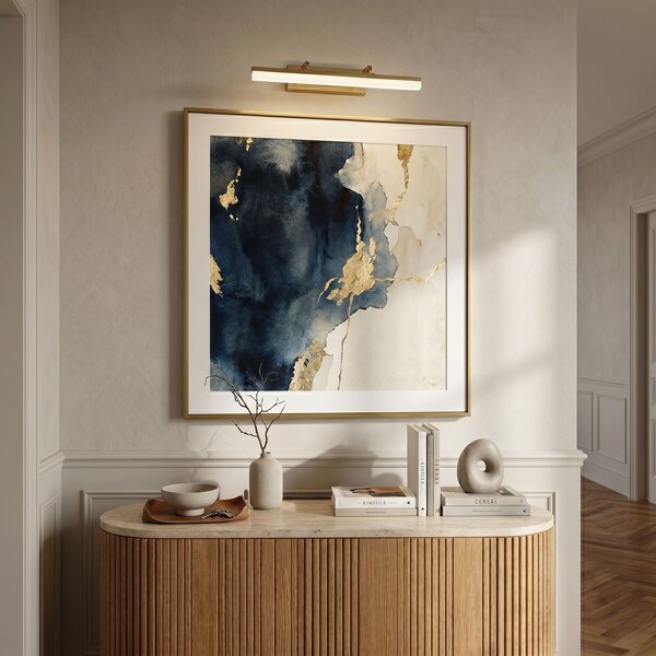 Toolight Rea, Koupelnové nástěnné LED svítidlo APP1875-1W 40cm BRUSH GOLD, OSW-66030