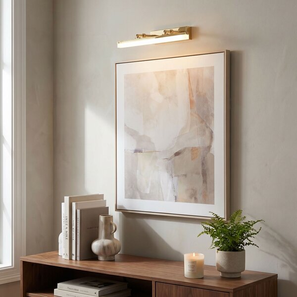 Toolight Rea, Koupelnové nástěnné LED svítidlo APP1872 40 CM GOLD, OSW-60985