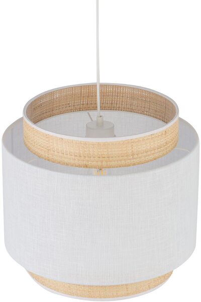 TK Lighting Boho závěsné svítidlo 1x15 W bílá-krémová 5653