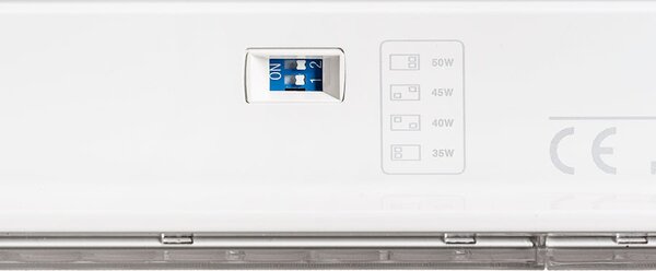 Lištové LED svítidlo FLATLINE 150 pro tříokruhovou lištu, bílé, 50 W, teplá bílá 3000 K