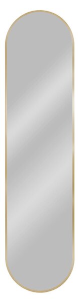 Baltica Design Tiny Border Pastille zrcadlo 40x80 cm oválný zlatá 5904107924489