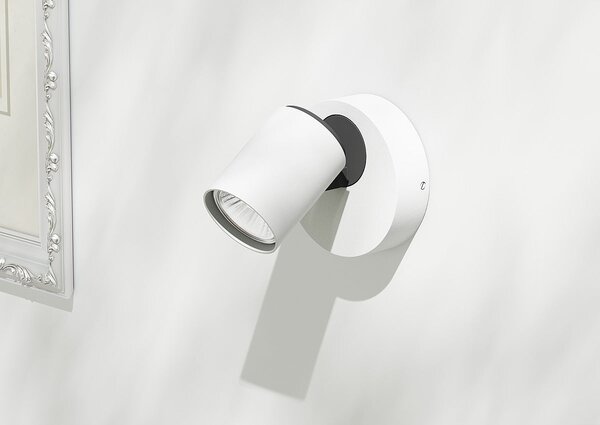 Nástěnné svítidlo DUGME I, bílá/antracitová, patice GU10, 35 W