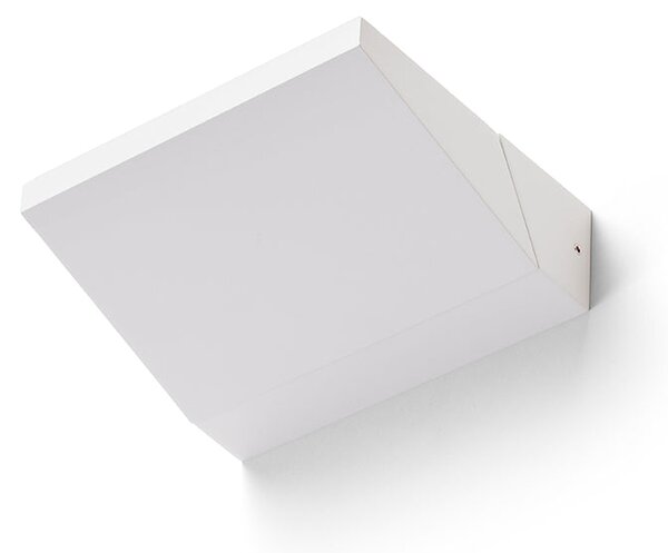 Venkovní nástěnné LED svítidlo TWIST, bílé, 12 W, teplá bílá 3000 K, IP65