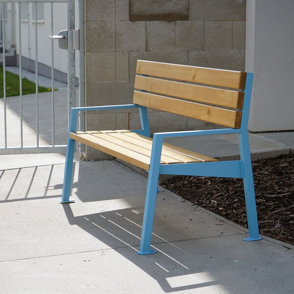 Zahradní lavice Joy antik černá RAL 9005
