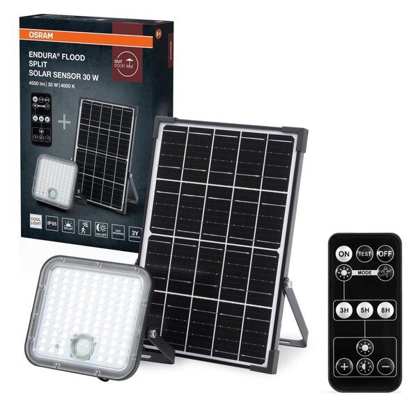 Osram - LED Solární reflektor se senzorem ENDURA LED/30W/230V IP65 + DO