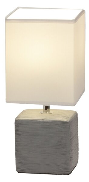 Rabalux stolní lampa Orlando E14 1x MAX 40W šedá 4458