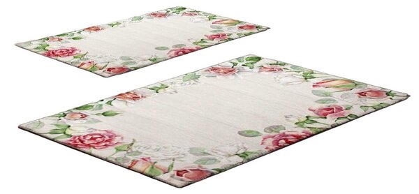 Koupelnové předložky v sadě 2 ks 60x100 cm – Foutastic