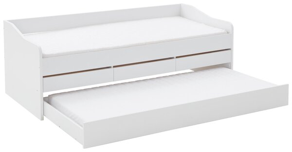VÝSUVNÁ POSTEL, 90-180/200 cm, bílá Carryhome - Online Only dětské postele, Online Only