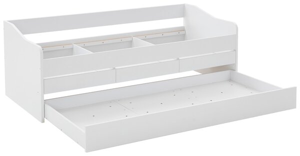 VÝSUVNÁ POSTEL, 90-180/200 cm, bílá Carryhome - Online Only dětské postele, Online Only