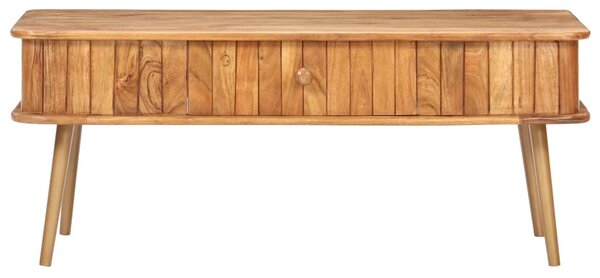 Konferenční stolek 100 x 50 x 40 cm masivní akáciové dřevo 289650
