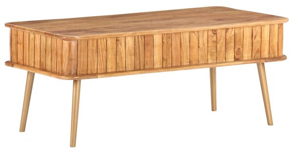 Konferenční stolek 100 x 50 x 40 cm masivní akáciové dřevo 289650