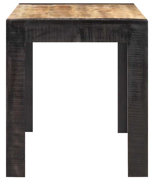 Jídelní stůl 140 x 70 x 76 cm masivní hrubé mangovníkové dřevo 289654