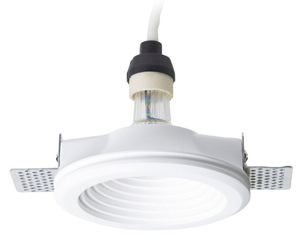 Zápustné svítidlo DANTOR, sádrová, patice GU10, 8 W
